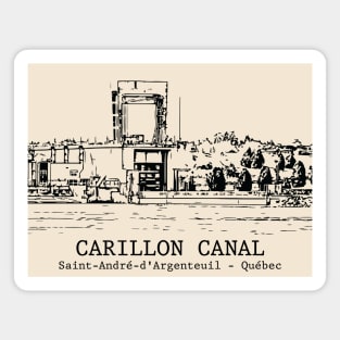 Carillon Canal - Saint-André-d'Argenteuil QC Magnet